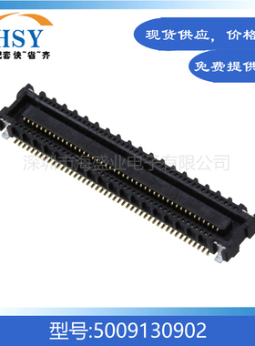 5009130902 贴片0.4间距90Pin精密电脑主板molex板对板连接器母座