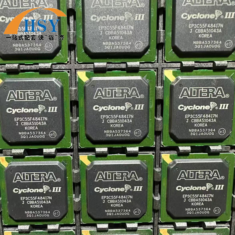 EP3C55F484I7N 现场编程门阵列复杂逻辑器CPLD/FPGA芯片集成电路