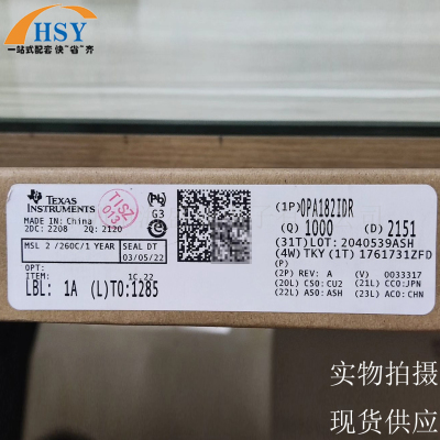 OPA182IDR运算放大器精密芯片IC