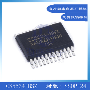 封装 BSZ CS5534 模数转换芯片 IC集成电路 贴片SSOP 全新原装