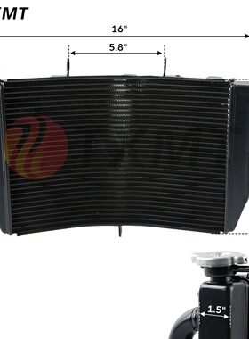 适用本田 CBR600 F4 1999 - 2000 F4I 01-04 铝制散热器水箱总成