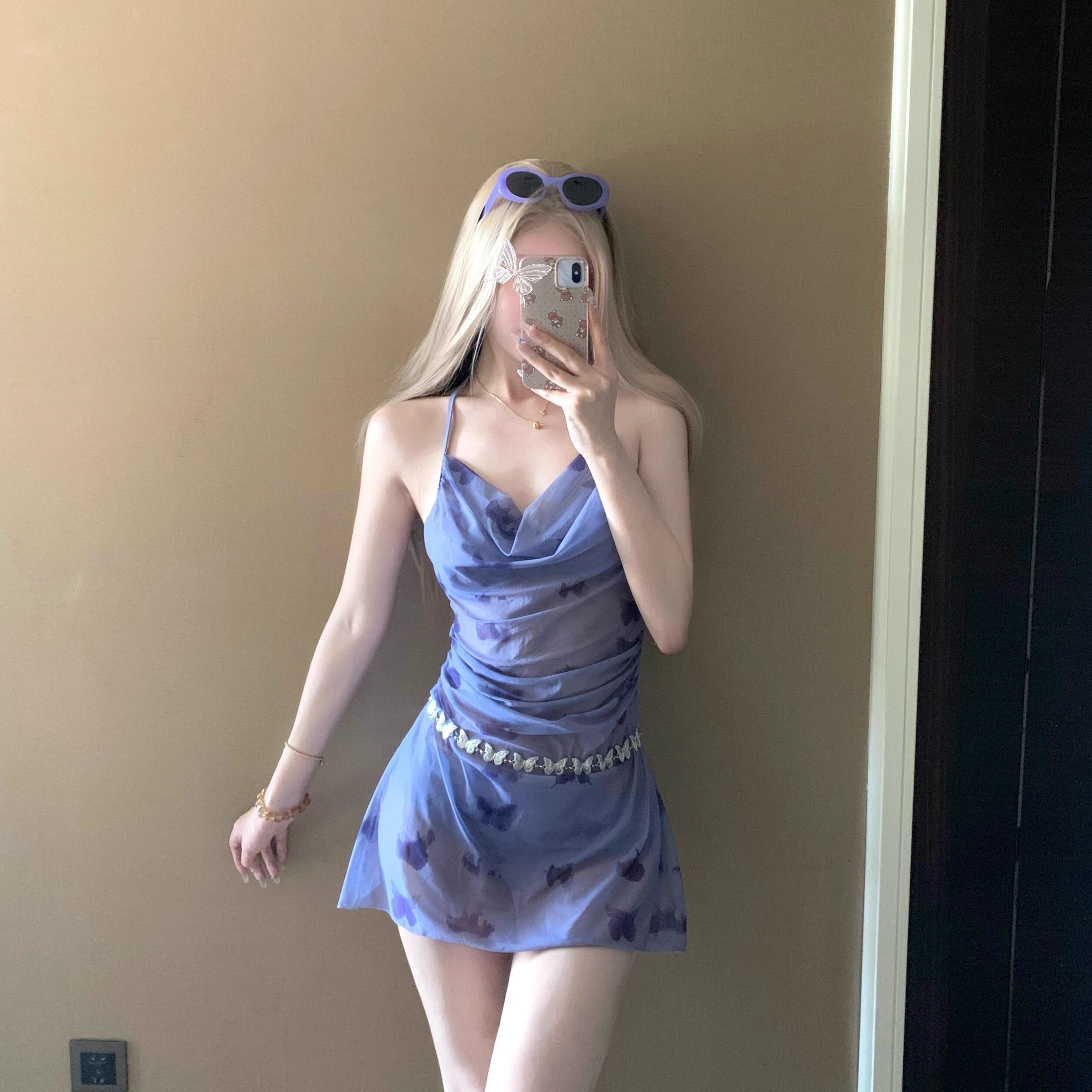 AYSTUDIO泳衣女分体比基尼挂脖裙式性感纯欲风保守显瘦遮肚泡温泉,运动/瑜伽/健身/球迷用品,比基尼,淘宝优惠券,粉丝福利购,淘宝优惠卷