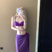 AYSTUDIO新款 比基尼长裙三件套性感纯欲风分体海边度假温泉泳衣女