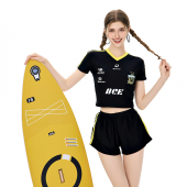 AYSTUDIO泳衣女2026新款 分体平角运动冲浪服游泳保守显瘦海边度假