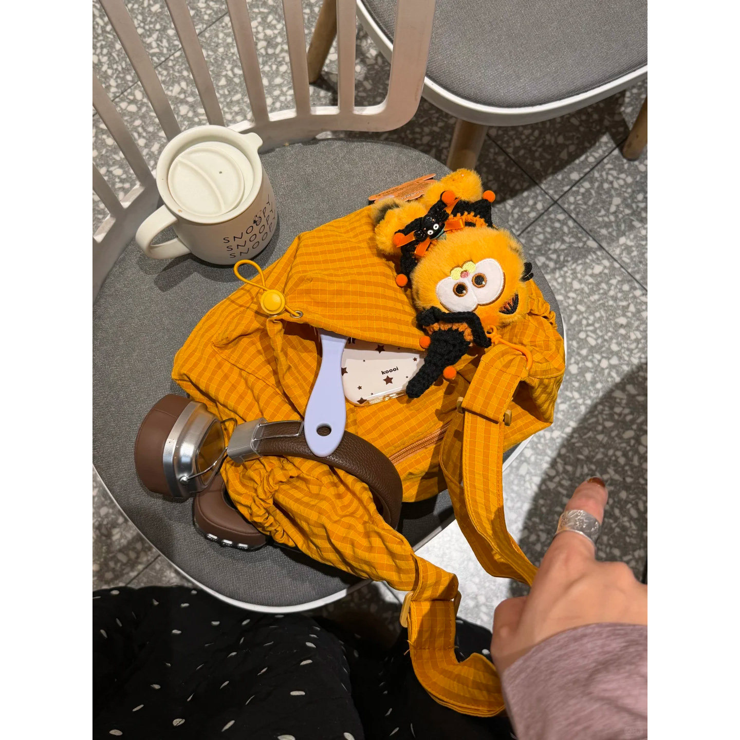 多口袋实用横条纹南瓜单肩托特包女休闲运动宽肩带褶皱斜挎帆布包,箱包皮具/热销女包/男包,通用款女包,淘宝优惠券,粉丝福利购,淘宝优惠卷