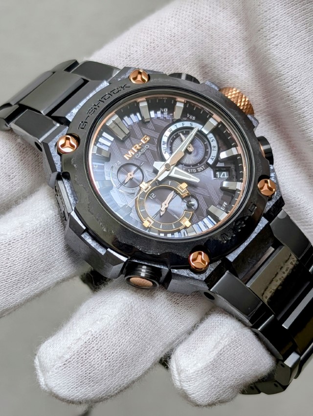 全球限量800只卡西欧G-SHOCK40周年限量款手表男MRG-B2000JS-1A