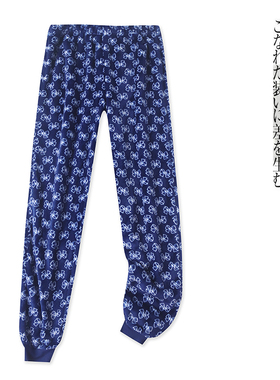 毛绒家居裤  秋冬新外贸男女同款简约松紧高腰束口大码长裤30147