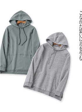 加绒卫衣 秋冬新款外贸情侣休闲百搭连帽领长袖大码套头上衣22431