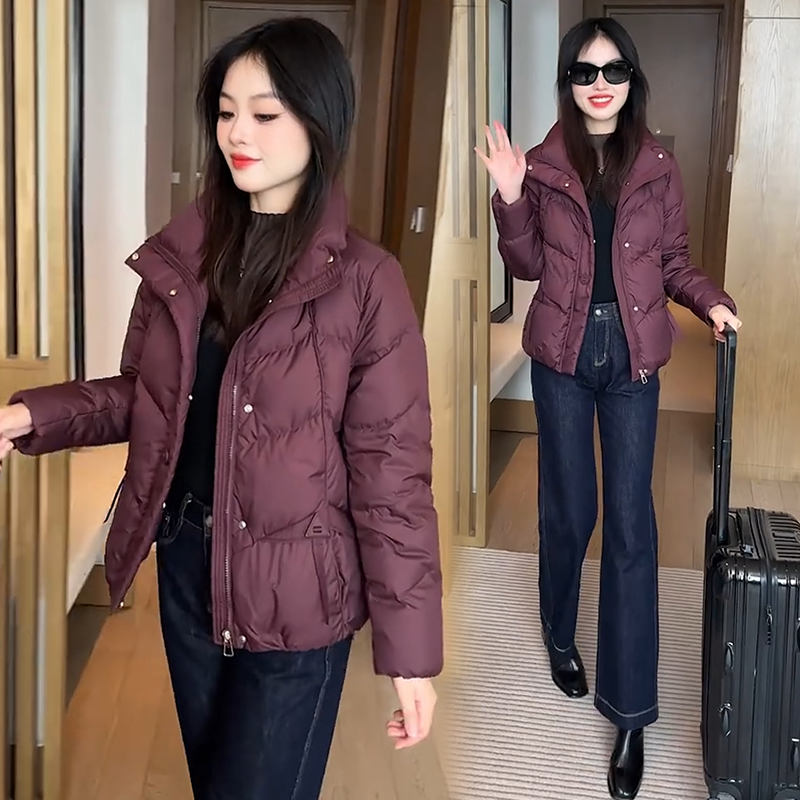 羽绒棉服女小个子冬装