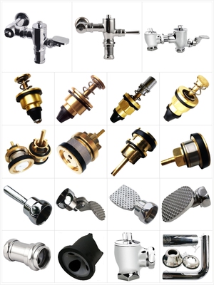 和成冲水阀推杆阀芯踏板手柄皮塞