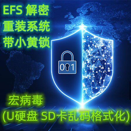 EFS文件系统加密文件有锁解密