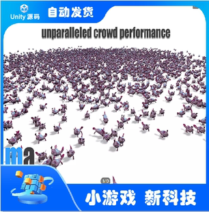 Unity Mesh Animator Animate massive crowds 2.0.32 批量实例化