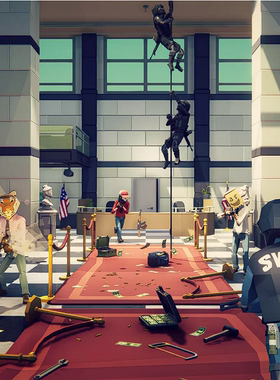 Unity POLYGON Heist Low Poly 3D Art by Synty 1.9.2 黑帮素材