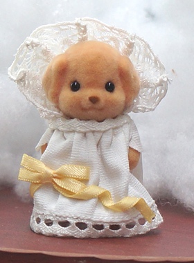 森贝儿手作娃衣可爱棉云甜束娃衣小森贝儿站宝着替娃衣现货