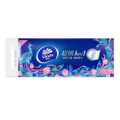 180g*卷手纸卫生纸巾一件木浆加厚卷纸超韧包邮4维达10家用层