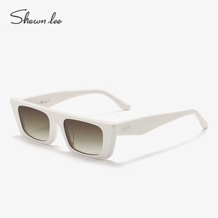 【韩东君同款】Shawnlee窄边方框时尚墨镜女夏防紫外线太阳眼镜男