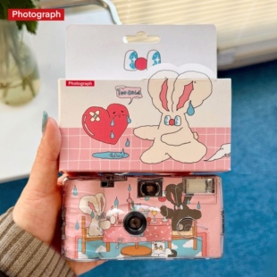 Ribby插画师一次性胶片相机彩色胶卷学生小众圣诞礼物生日送女生