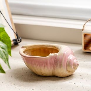 多肉花盆陶瓷卡通可爱简约动物创意复古个性手绘透气肉肉花盆造型