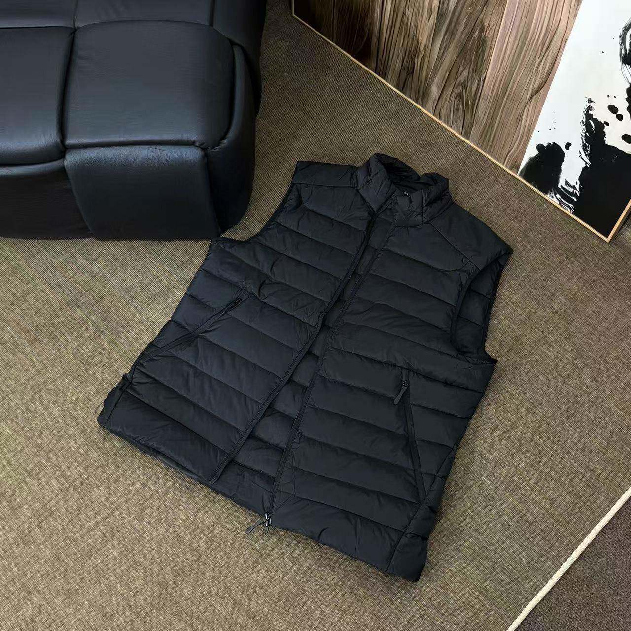 户外军鸟排骨羽绒服马甲立领轻薄保暖中间层内搭休闲冬季背心