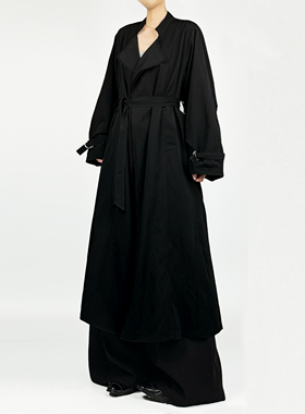 解余 JIEYU 秋款松弛感长款风衣