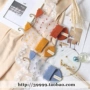 6 đôi vận chuyển cotton Nhật Bản trong suốt retro điểm sóng thủy tinh màu thẻ vớ nữ vớ ngắn vớ vớ phiên bản Hàn Quốc - Vớ vớ hoa cúc