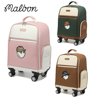 Malbon新款高尔夫衣物包大容量拉杆带轮便携式时尚多功能收纳包