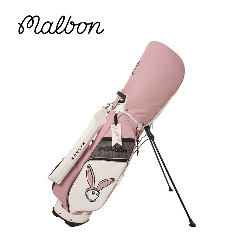 韩国malbon兔子高尔夫支架球包轻便大容量简易携带女士通用款