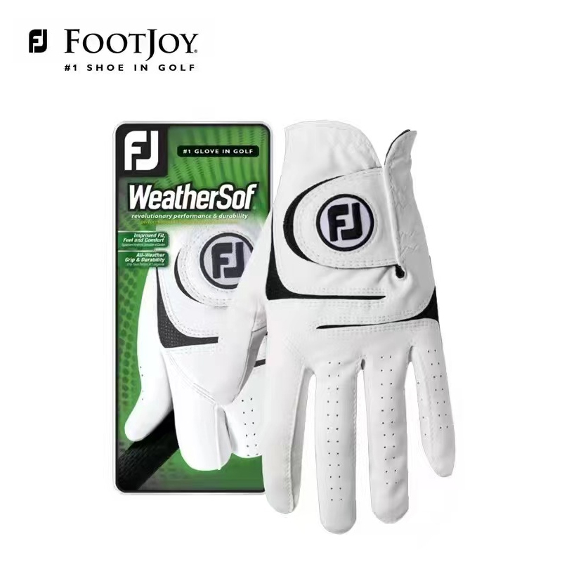 FJ高尔夫手套小羊皮防滑透气