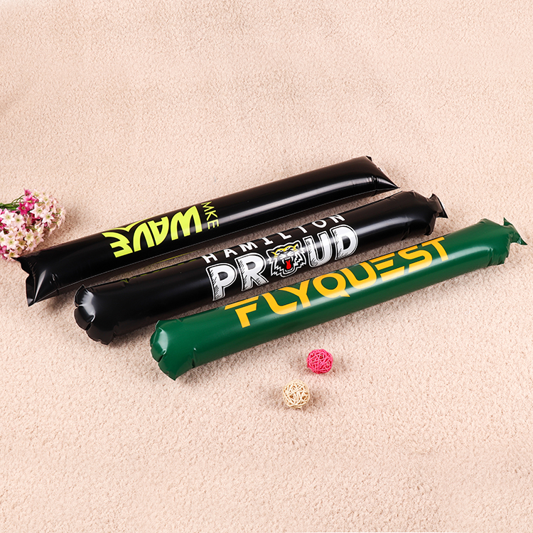 厂家专业定做各种充气加油棒 演唱会晚会充气啦啦棒 环保PE打气棒