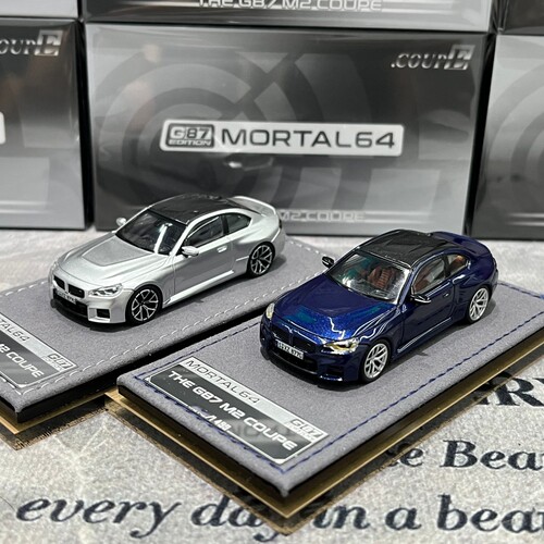 Mortal 1:64 宝马 G87 M2 COUPE 合金汽车模型