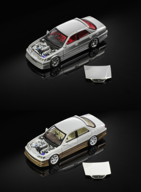 Mortal 1:64 丰田 CRESTA 2.5 ROULANT G 基先达 合金汽车模型