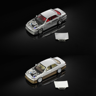 Mortal 1:64 丰田 CRESTA 2.5 ROULANT G 基先达 合金汽车模型