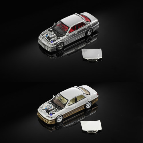 Mortal 1:64 丰田 CRESTA 2.5 ROULANT G 基先达 合金汽车模型