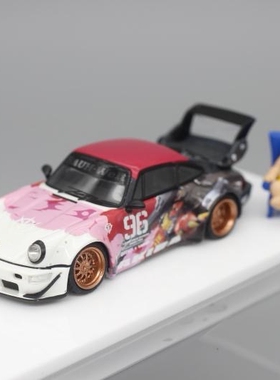 Stance Hunters 1:64 RWB964 AKIBA 扎古 仿真汽车模型