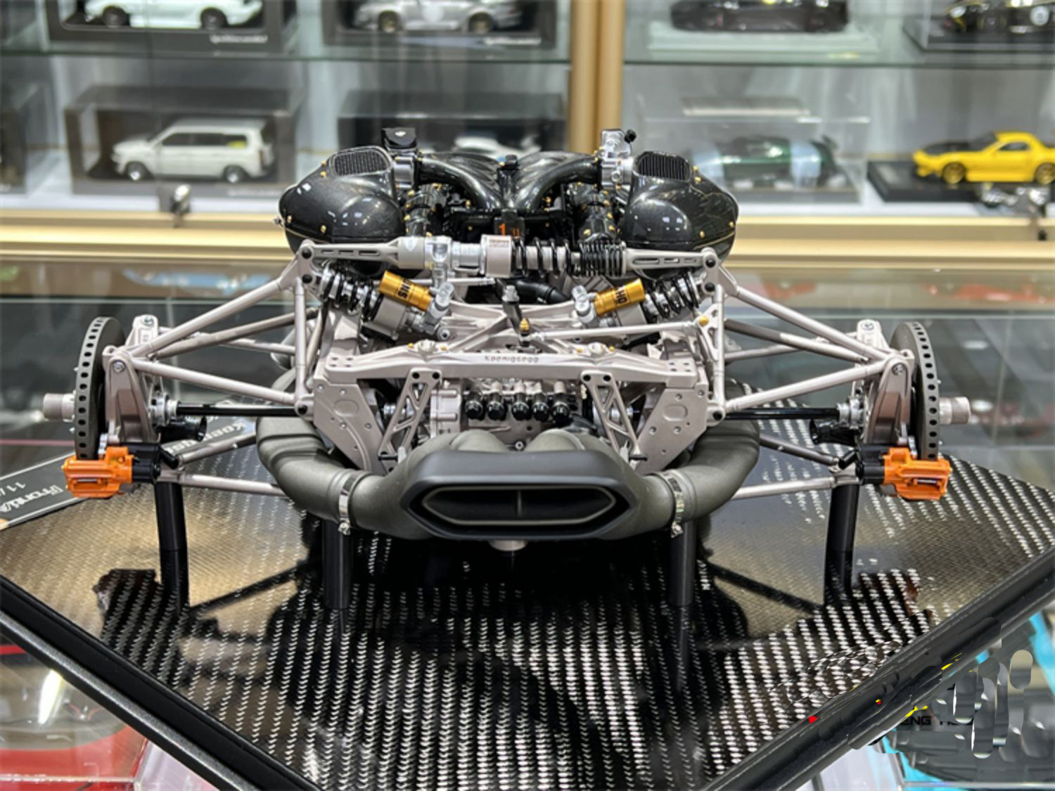 Frontiart 1:6 柯尼塞格 JESKO 发动机引擎 高端树脂仿真汽车模型