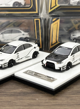 404 Error 1:64 三菱蓝瑟 Lancer EVO X Varis 树脂仿真汽车模型