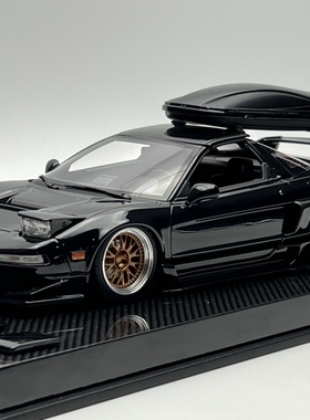 404 Error 1/18 本田 NSXTRA 黑色 树脂仿真汽车模型