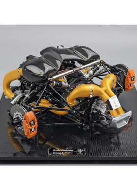TopArt Collection 1:6 柯尼塞格 ONE1 引擎 树脂仿真汽车模型