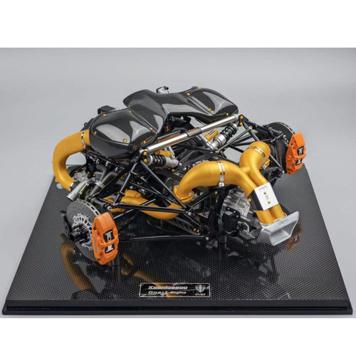 TopArt Collection 1:6 柯尼塞格 ONE1 引擎 树脂仿真汽车模型