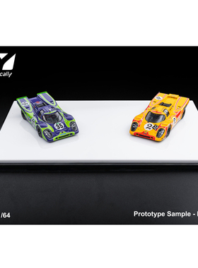 Findclassically 1:64 保时捷 917K 迷幻嬉皮士 合金汽车模型