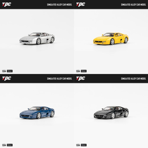 TPC 1:64 法拉利 F355 Challenge 合金仿真汽车模型