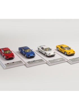 XF Model 1:64 法拉利 Testarossa 后盖可开 合金仿真汽车模型