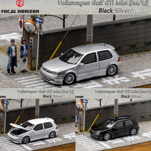 Golf 合金汽车模型 前盖可开 MK4 GTI 高尔夫 大众