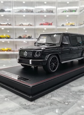 VIP MODEL 1/18 奔驰 AMG G63 加长版 黑色 大G树脂仿真汽车模型