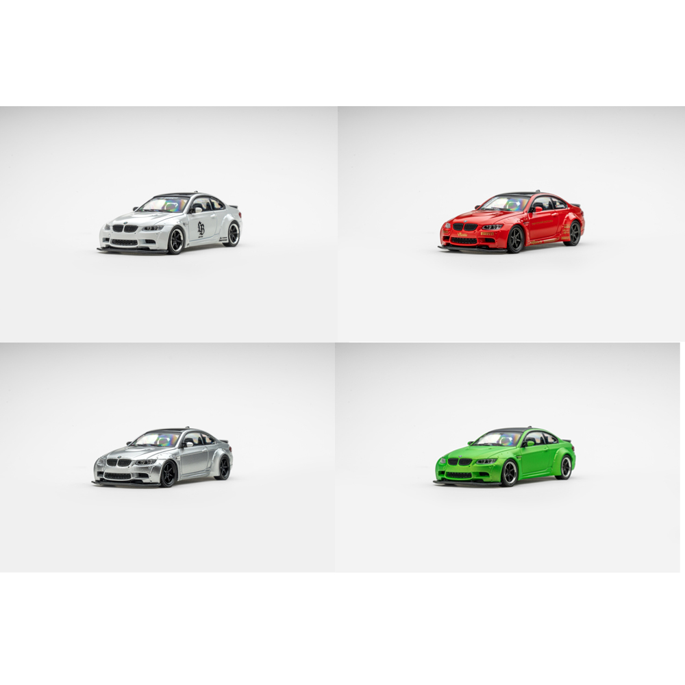 Fine Model 1:64 LBWK 宝马 M3 E92 合金仿真汽车模型