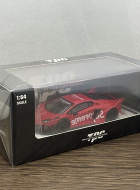 TPC 1:64 兰博基尼 LP700 GT EVO 红色 Supreme 合金仿真汽车模型