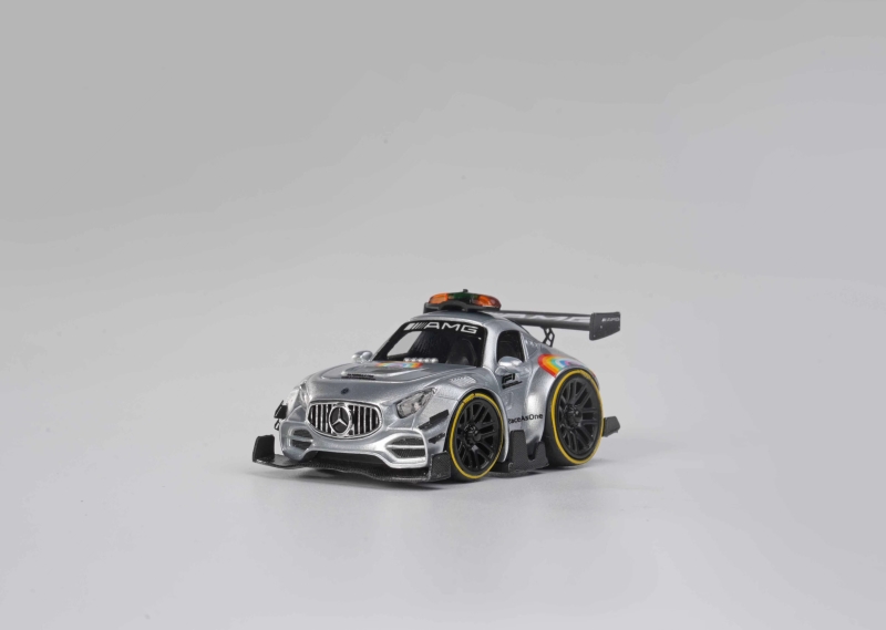 ym model era q 1/64 奔驰 amg gt3 彩虹安全车 迷你q车蛋车