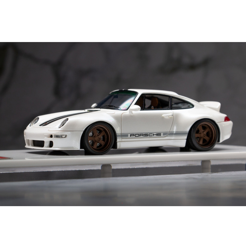 SCM 1:43 Gunther Werks 993 400R 树脂仿真汽车模型