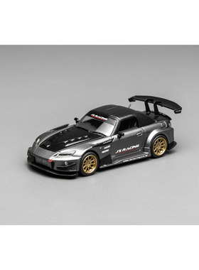 Motorhelix 1:64 本田 S2000 JS RACING 金属月石灰 合金汽车模型