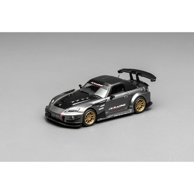 Motorhelix 1:64 本田 S2000 JS RACING 金属月石灰 合金汽车模型